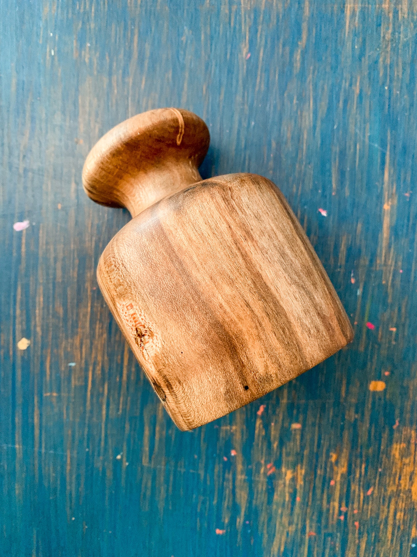 Fat Cat Heirloom Wooden Biscuit Cutter