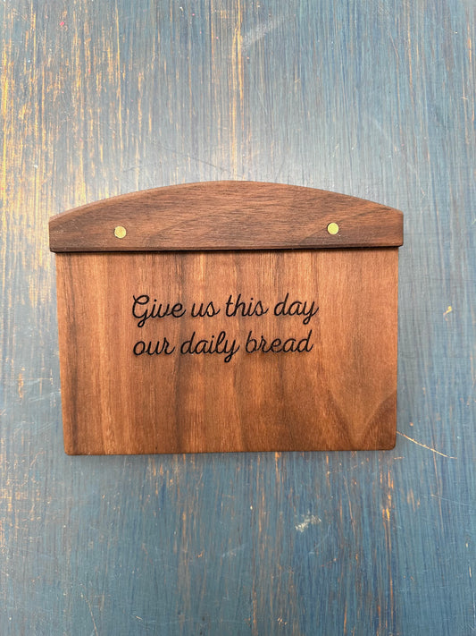 Handmade Wood Dough Scraper