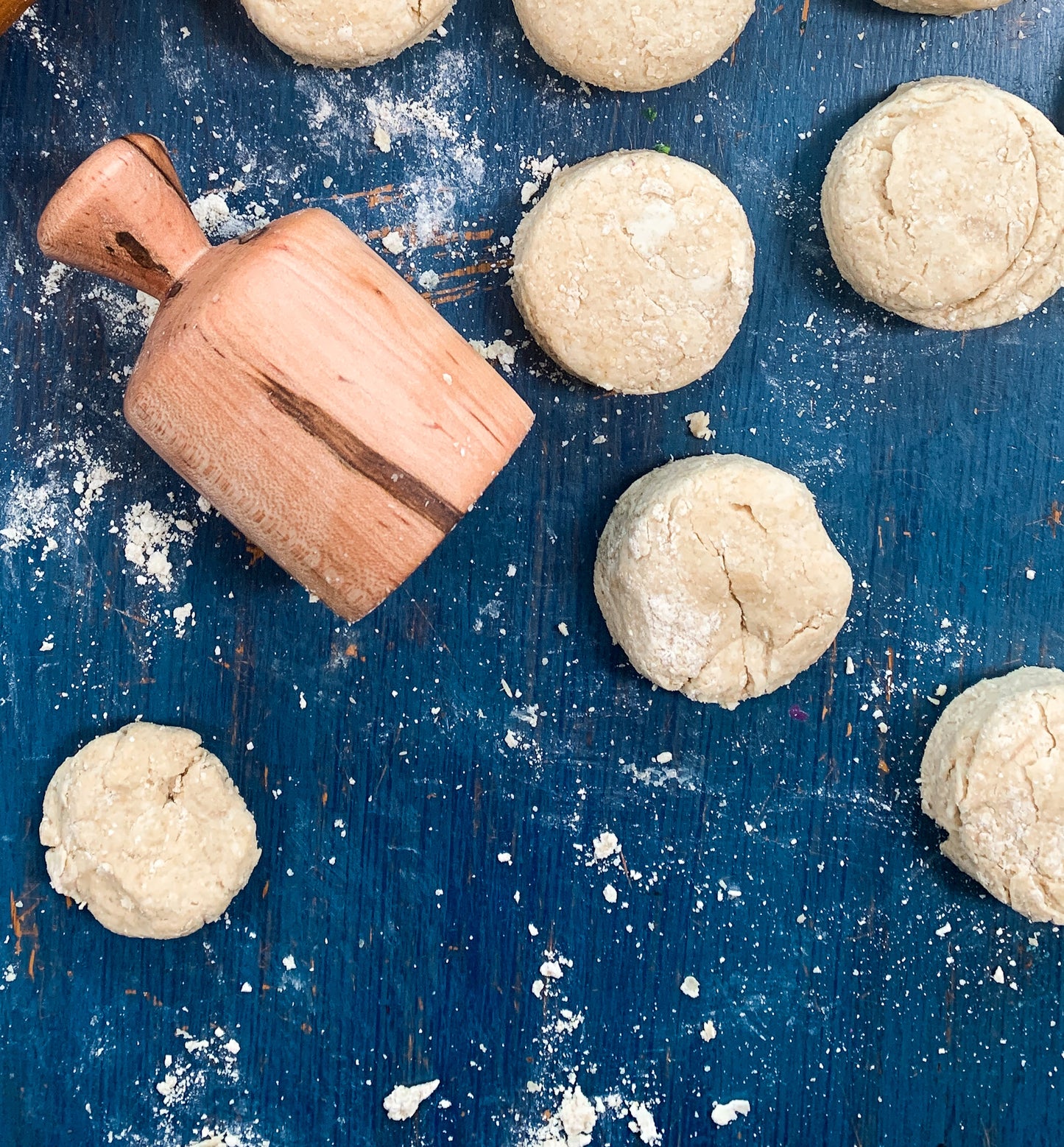 Heirloom Wooden Biscuit Cutter