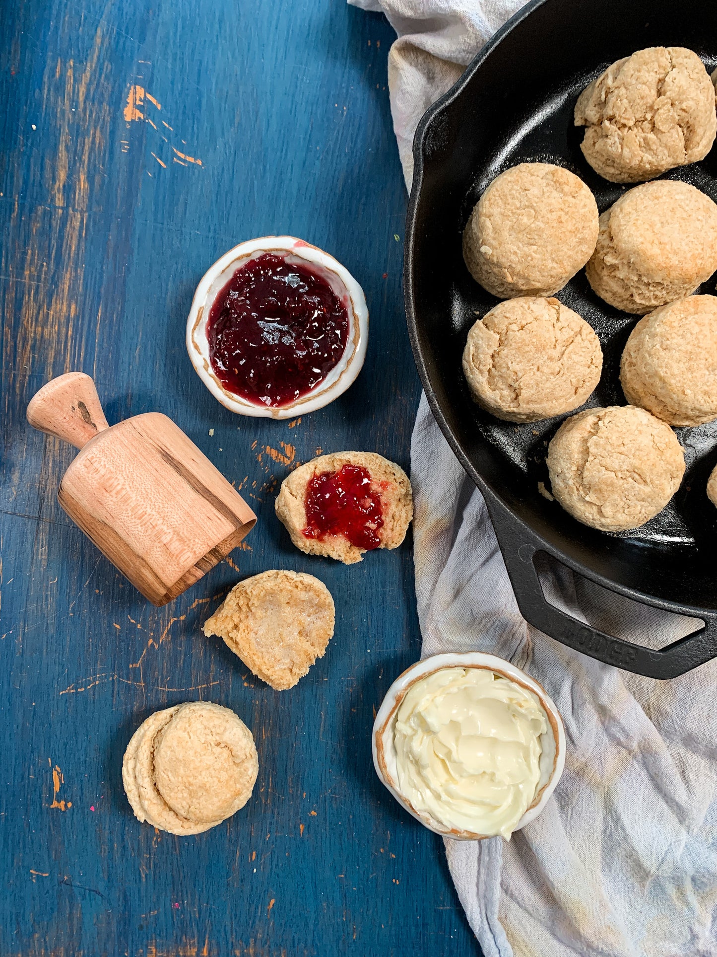 Heirloom Wooden Biscuit Cutter